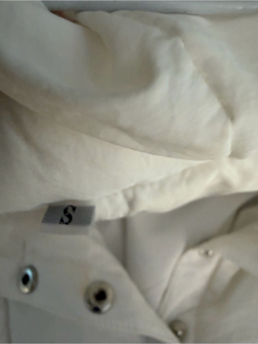 Women’s White Quilted Hooded Pullover Jacket - Picture 4 of 4